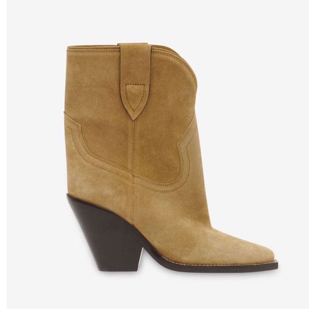 Layane Suede Cowboy Boots